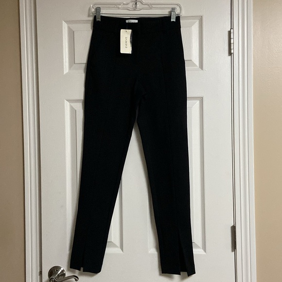 Velvet by Graham and Spencer Kyndall Straight Leg Split Pant size 0 NWT - Picture 2 of 11
